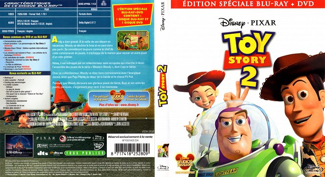 Toy Story 2 - Em Busca de Woody - Capas