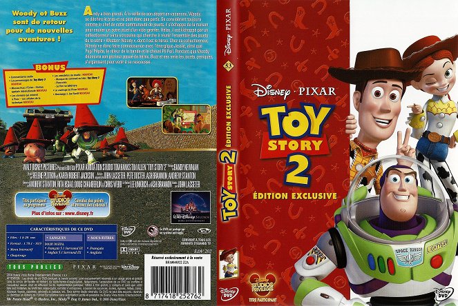 Toy Story 2 - Okładki