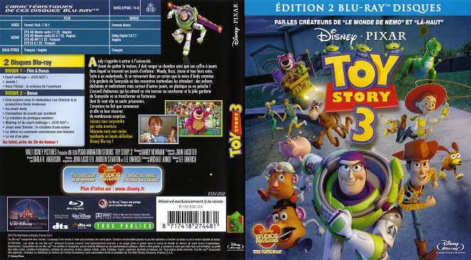 Toy Story 3: Příběh hraček - Covery