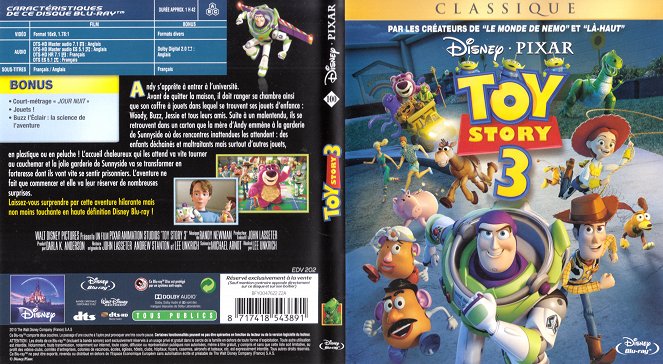 Toy Story 3 - Okładki
