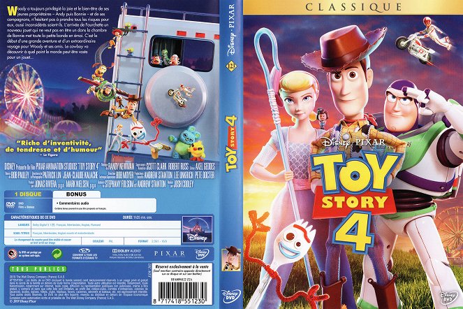 Toy Story 4 - Carátulas