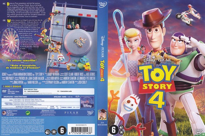 Toy Story 4 - Okładki