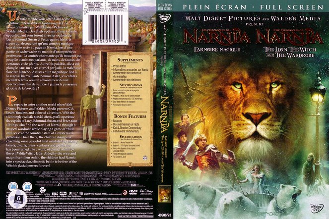 De Kronieken van Narnia: De leeuw, de heks en de kleerkast - Covers