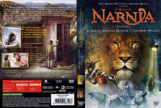 De Kronieken van Narnia: De leeuw, de heks en de kleerkast - Covers