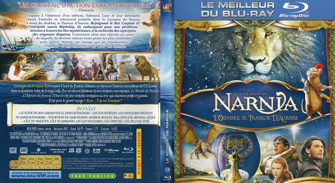 Le Monde de Narnia : L'odyssée du passeur d'aurore - Couvertures