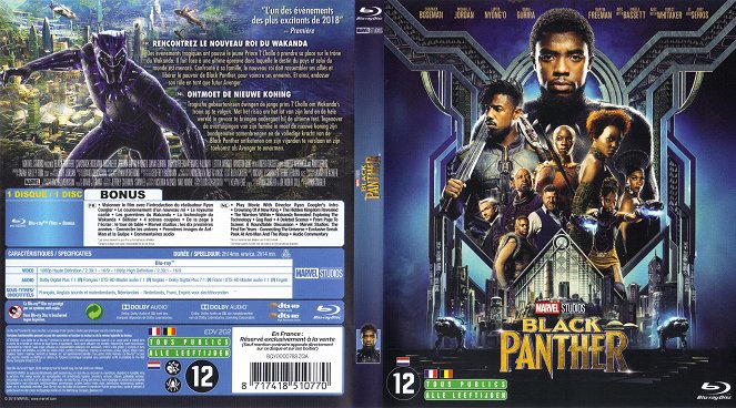 Black Panther - Carátulas