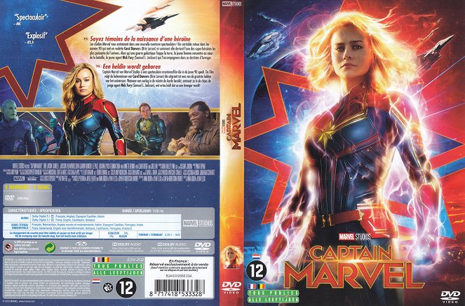 Captain Marvel - Couvertures
