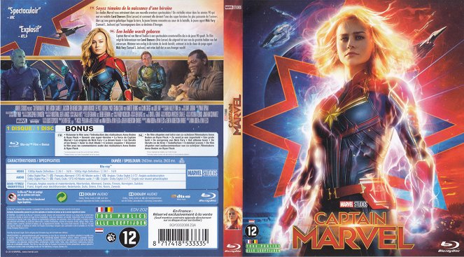 Kapitan Marvel - Okładki