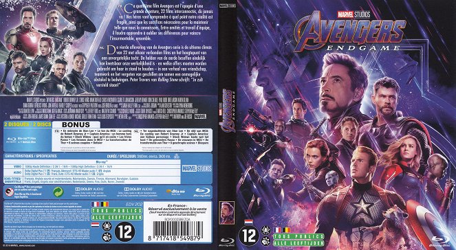 Avengers : Endgame - Couvertures