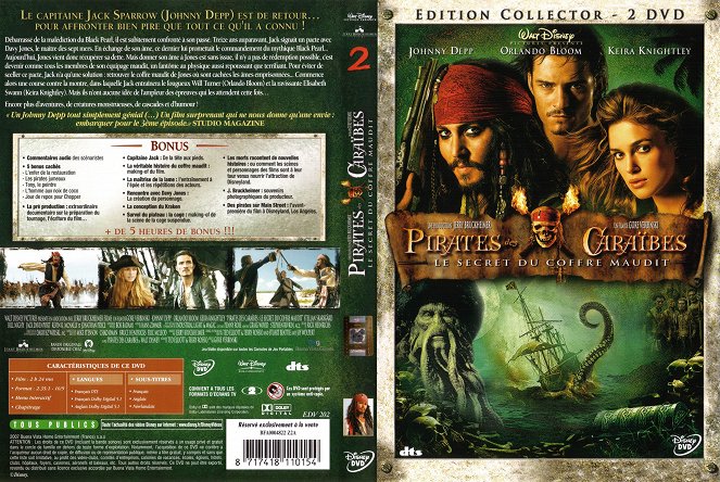 Pirates of the Caribbean - Fluch der Karibik 2 - Covers