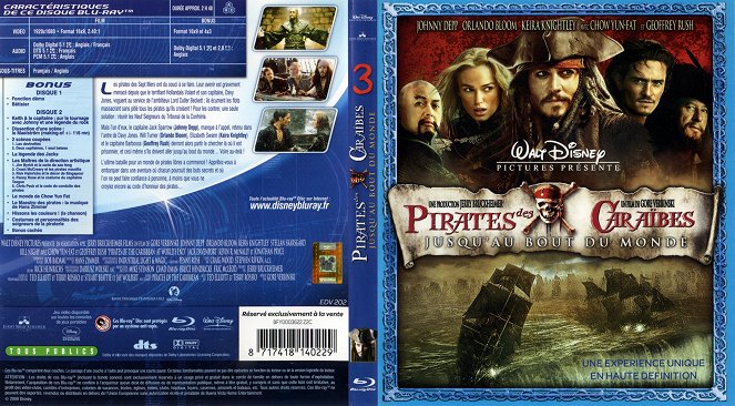 Pirates of the Caribbean 3 - Am Ende der Welt - Covers
