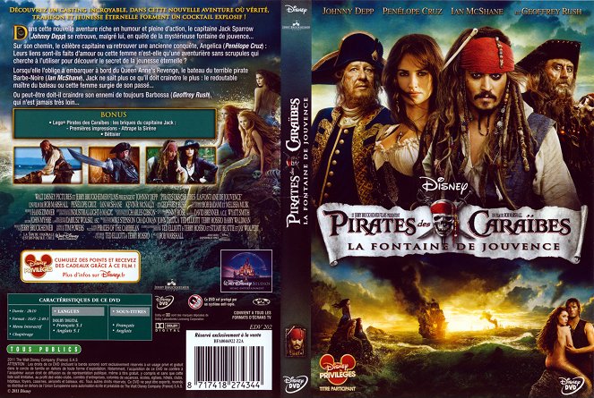 Pirates of the Caribbean: On Stranger Tides - Covers