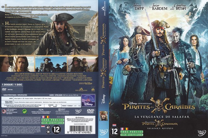 Pirates of the Caribbean: Dead Men Tell No Tales - Covers