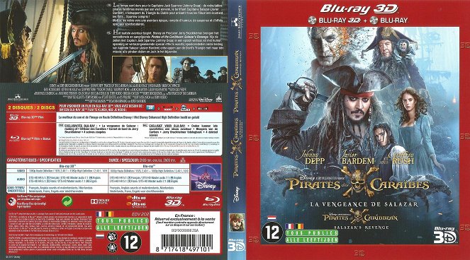 Pirates of the Caribbean: Salazars Rache - Covers
