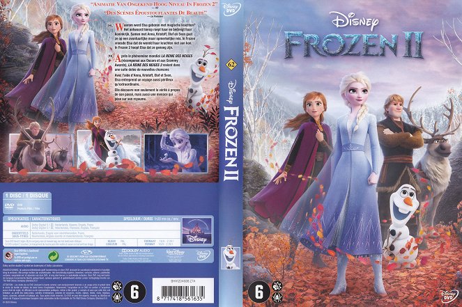Frozen II - Carátulas