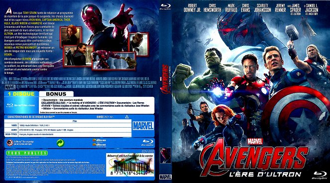 Avengers : L'ère d'Ultron - Couvertures