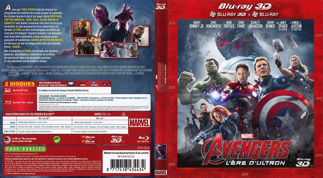 Avengers : L'ère d'Ultron - Couvertures