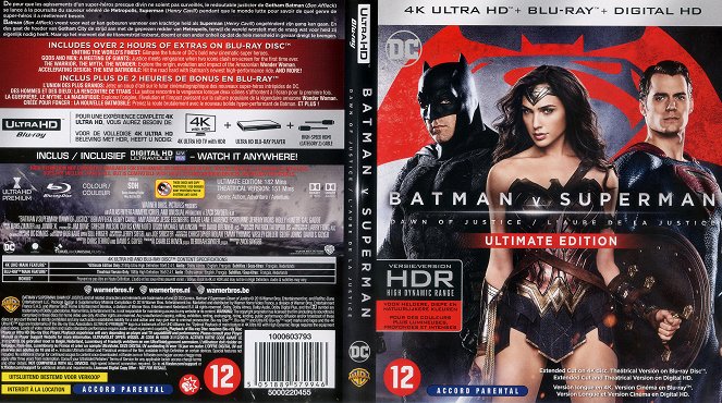 Batman v Super-Homem: O Despertar da Justiça - Capas