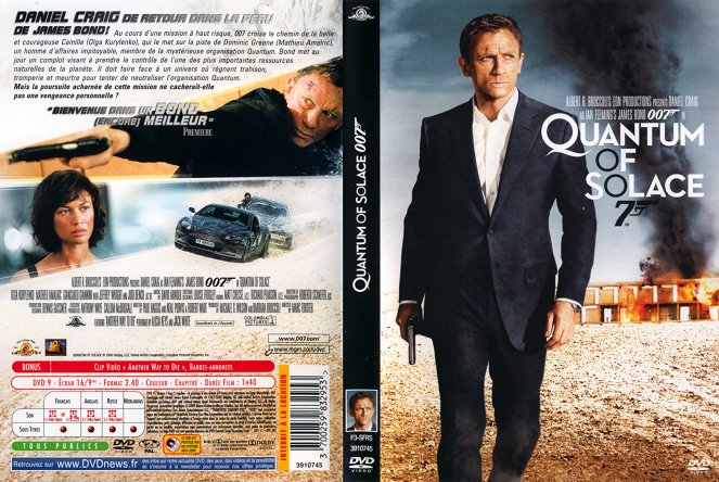 007 - Quantum of Solace - Capas