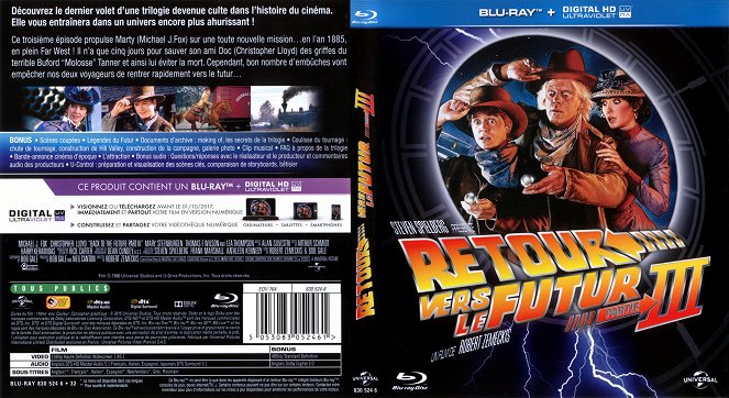 Back to the Future Part III - Covers