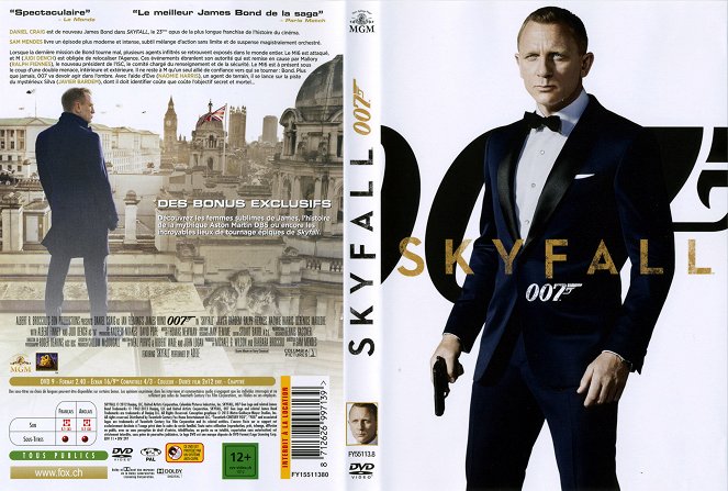 007 - Skyfall - Borítók