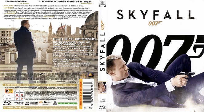 007: Skyfall - Capas