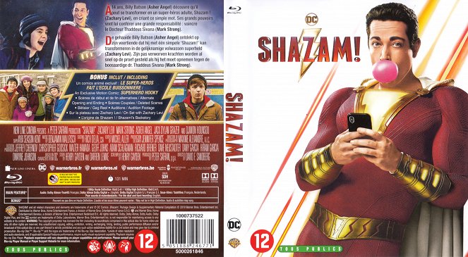¡Shazam! - Carátulas