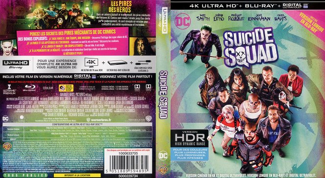 Suicide Squad - Öngyilkos osztag - Borítók