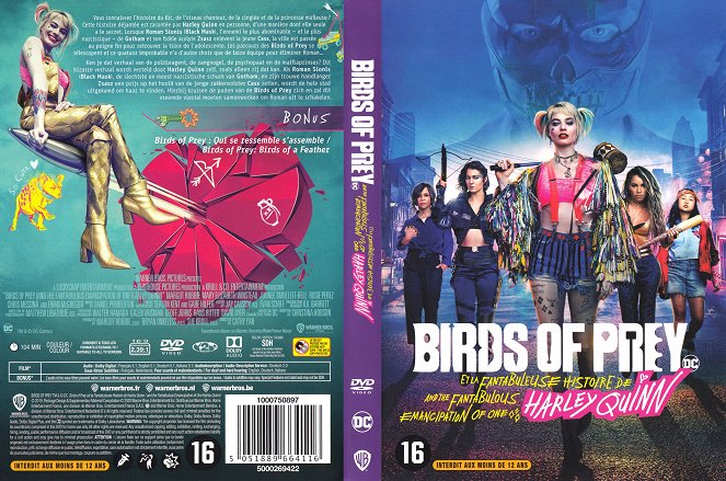 Ragadozó madarak (és egy bizonyos Harley Quinn csodasztikus felszabadulása) - Borítók