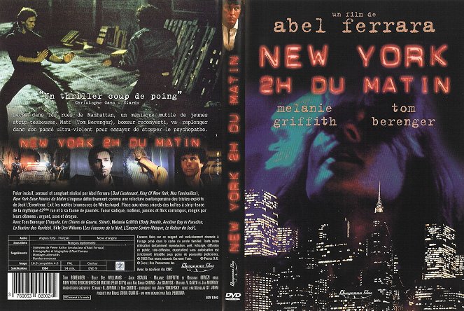 Strach v New Yorku - Covery