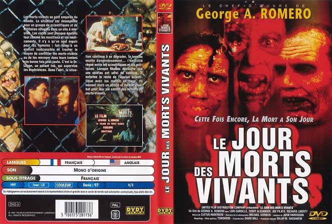 Le Jour des morts-vivants - Couvertures