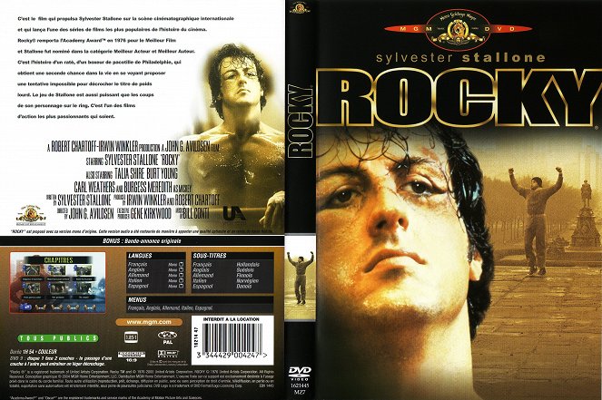 Rocky - Carátulas