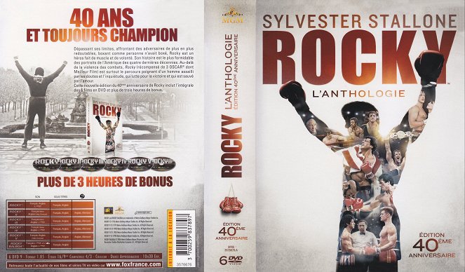 Rocky II - Capas