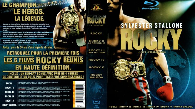 Rocky II - Capas
