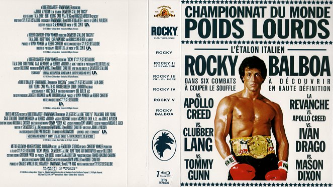 Rocky II - Okładki