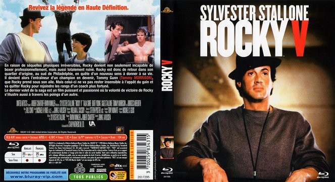 Rocky V - Capas