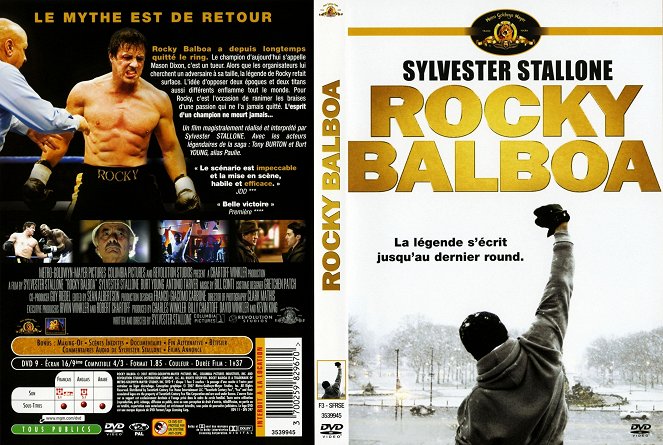Rocky Balboa - Okładki