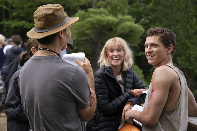 Le Chaos en marche - Tournage - Daisy Ridley, Tom Holland