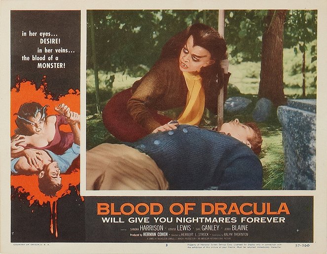 Blood of Dracula - Lobby karty