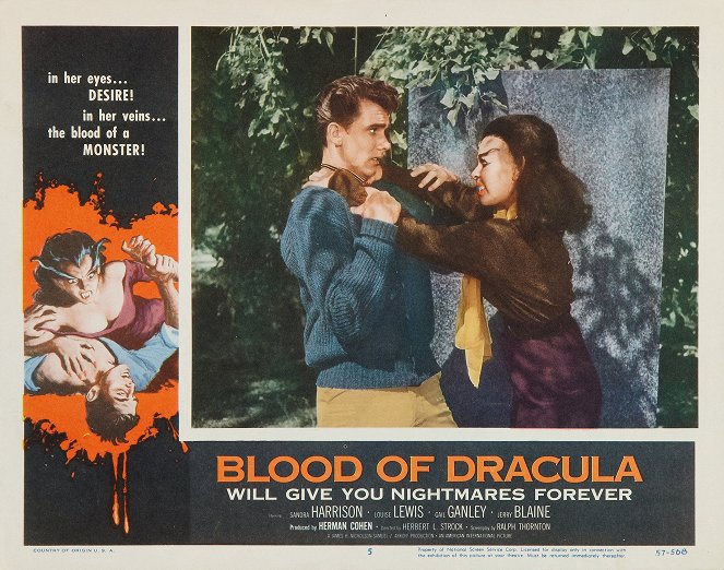 Blood of Dracula - Mainoskuvat
