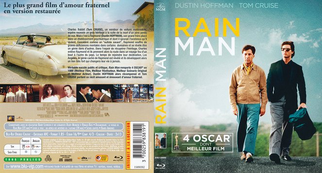 Rain Man (El hombre de la lluvia) - Carátulas