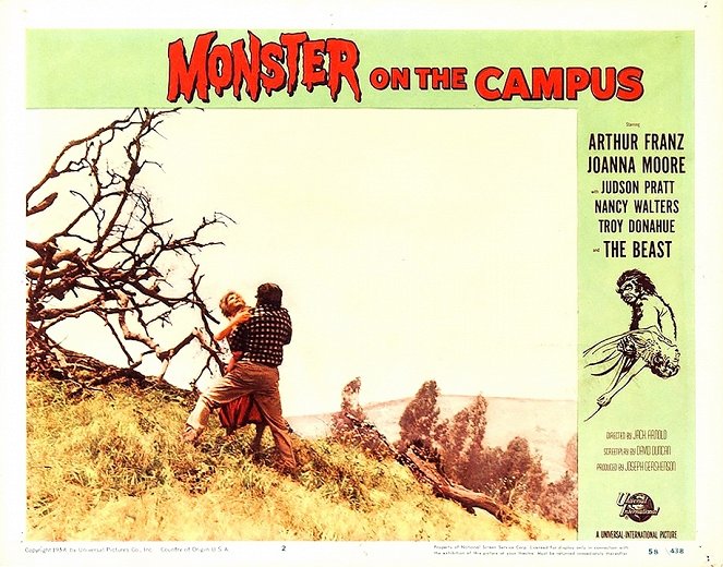 Monster on the Campus - Lobby Cards