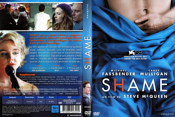 Shame – A szégyentelen - Borítók