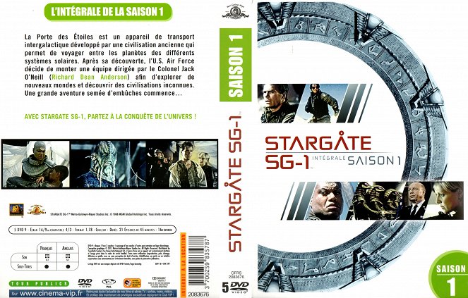 Stargate SG-1 - Season 1 - Carátulas