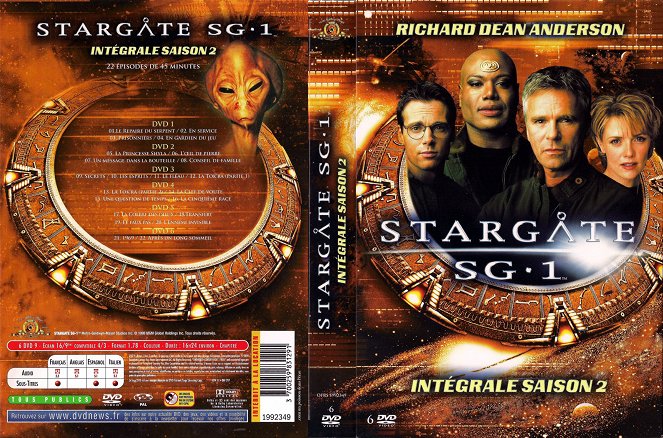 Stargate SG1 - Season 2 - Covers