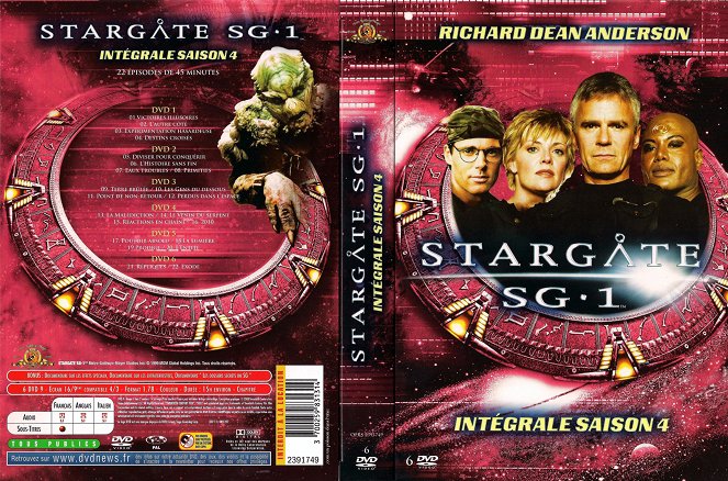 Stargate SG-1 - Season 4 - Carátulas