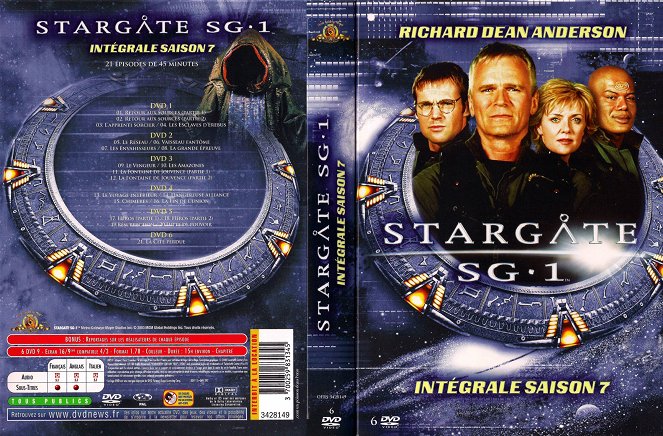 Stargate SG-1 - Season 7 - Covers
