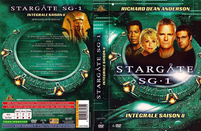 Stargate Kommando SG-1 - Season 8 - Covers