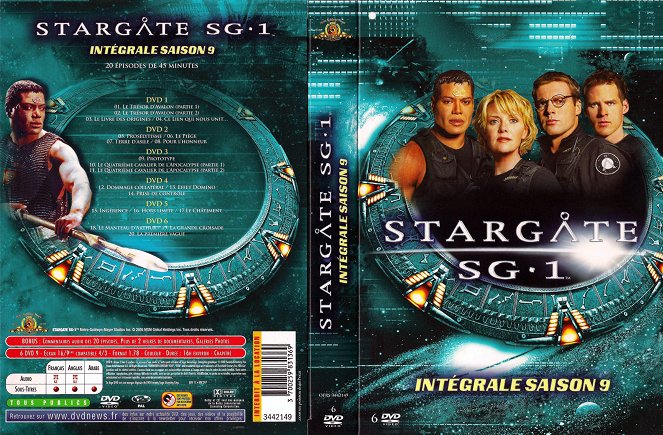 Stargate SG-1 - Season 9 - Carátulas