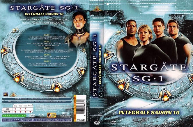 Stargate Kommando SG-1 - Season 10 - Covers